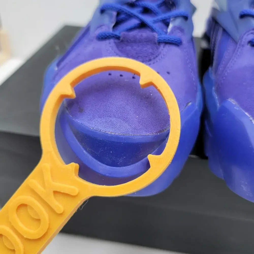 Cardi B x Reebok Wmns Club C V2 'Ultima Purple' Sz 9 GX9659 - Picture 9 of 10